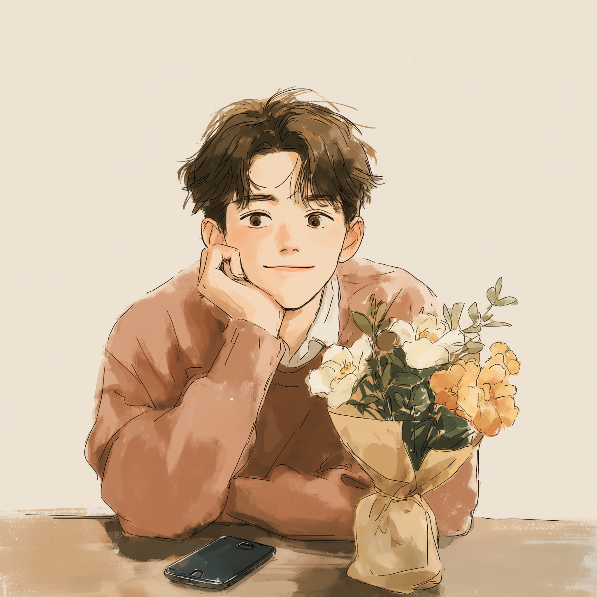 담담한 연인 (GOCR) 캐릭터